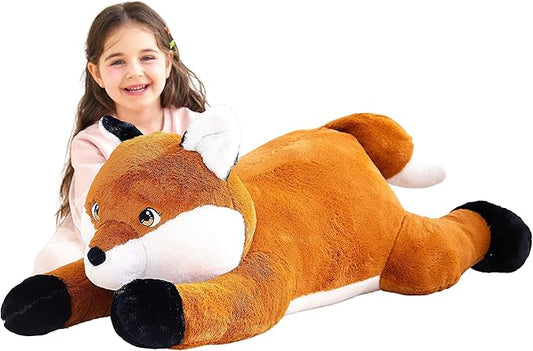 IKASA Giant Fox Stuffed Animal Plush Toy, 30" Large Fox