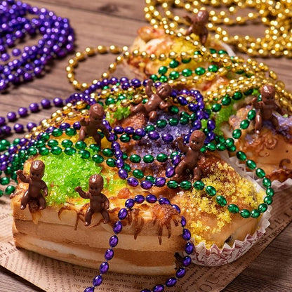 1.2" King Cake Babies Mini Plastic Babies for Baby Shower