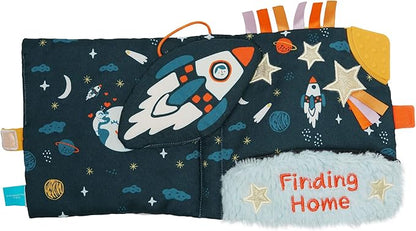 Manhattan Toy Little Rocket Finds Home Soft Activity Crinkle Book