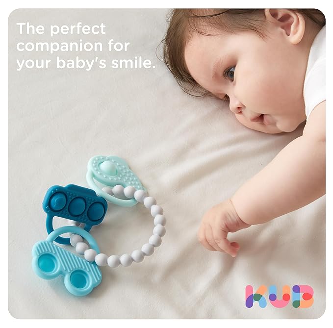 Teething Toys 3-12 Months, Baby Teethers