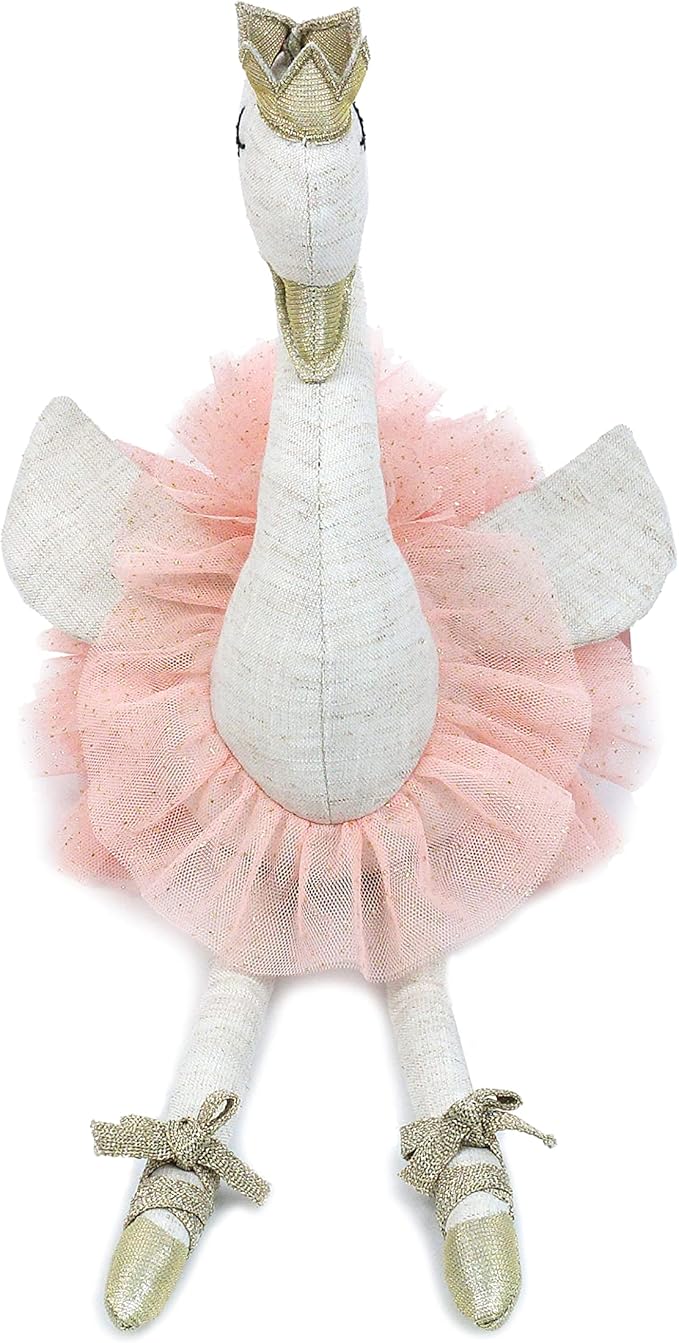 MON AMI Layla The Ballerina Doll | Swan Stuffed Animal 20 Inches