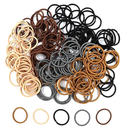 200PCS Small Hair Ties,No Crease Baby Hair Ties