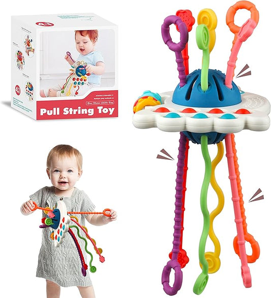 Baby Montessori Sensory Toys - Toddler Travel Toys Educational Learning Activities 6 9 12 18 1 2 3 Year