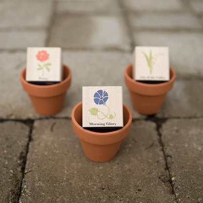 Uncle Goose Flower Blocks - Made in The USA