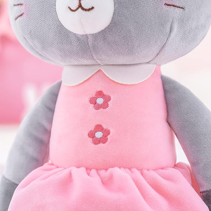 Lazada Stuffed Cat Dolls Animal Kitty Plush Toy Baby Girl 16"