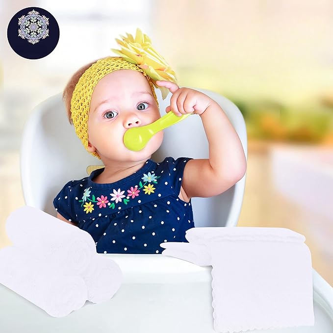 16 Pack Baby Washcloths - 10x10 Inch, Microfiber baby towel