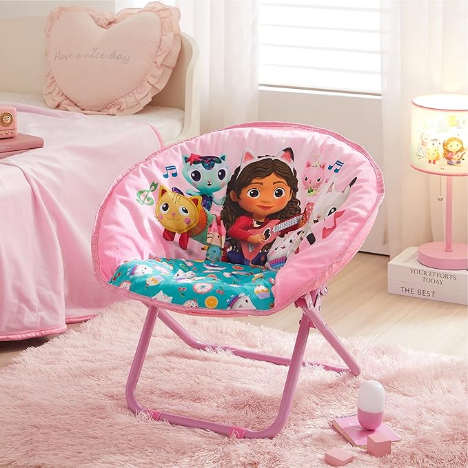 Idea Nuova Gabby's Dollhouse Saucer Chair