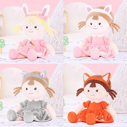 Onetoo Cuddle Buddy Doll Soft Baby Doll for Girls First 14"（Milly Series）
