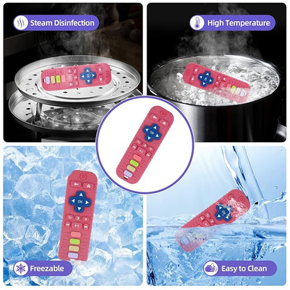 Baby Teether Toy for Babies 0-24 Months TV Remote Control