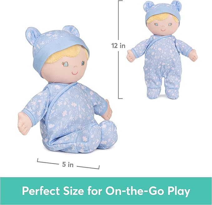 GUND Baby Sustainable Baby Doll, Plush Doll Made from Recycled Materials 12”