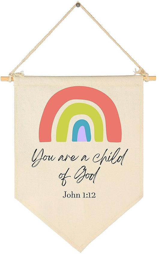 You Are A Child of God-Bible Verse Scripture Decor-Flag Decor