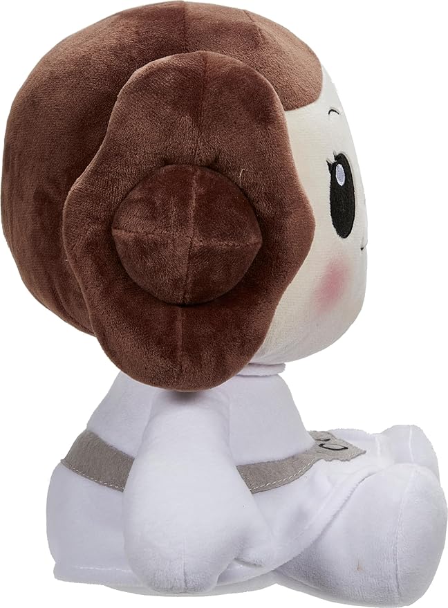 Star Wars Return of the Jedi Plush Toy, Snug Club Princess Leia Soft Character Doll 40th Anniversary, 7-Inch