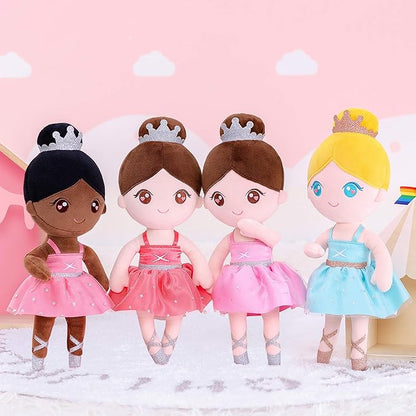 Gloveleya Baby Girl Gifts Dolls Soft Plush Toy Ballet Girl 13 Inches