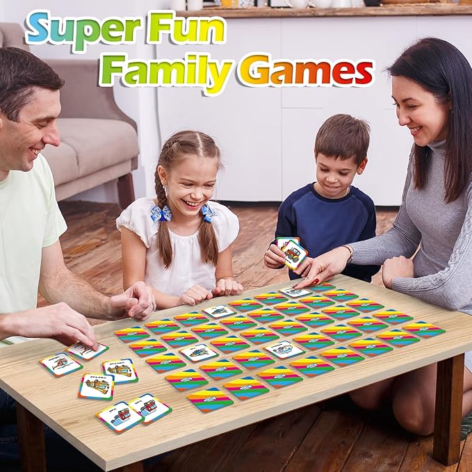 Match Game,Memory Game 48 Pcs 3 4 5 6,Flash