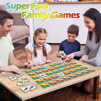 Match Game,Memory Game 48 Pcs 3 4 5 6,Flash