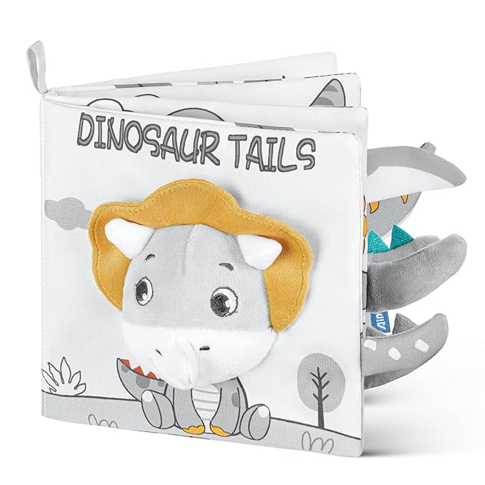 Soft Baby Books Toys, Newborn Crinkle Book 3D Baby 0-6 Months