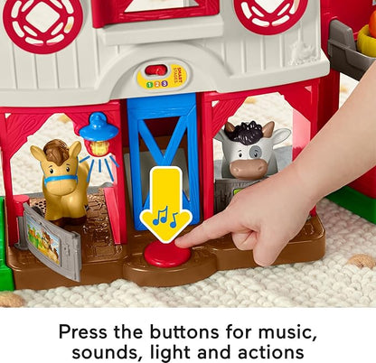 Fisher-Price Little People Toddler Learning Toy Caring for Animals Farm 1+ years