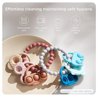 Teething Toys 3-12 Months, Baby Teethers