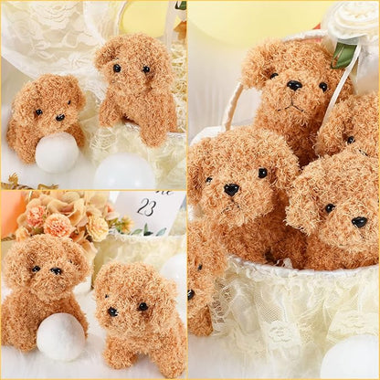 Liliful Puppy Dogs Stuffed Animals Bulk Assorted Mini Dog Doll 50 Pcs