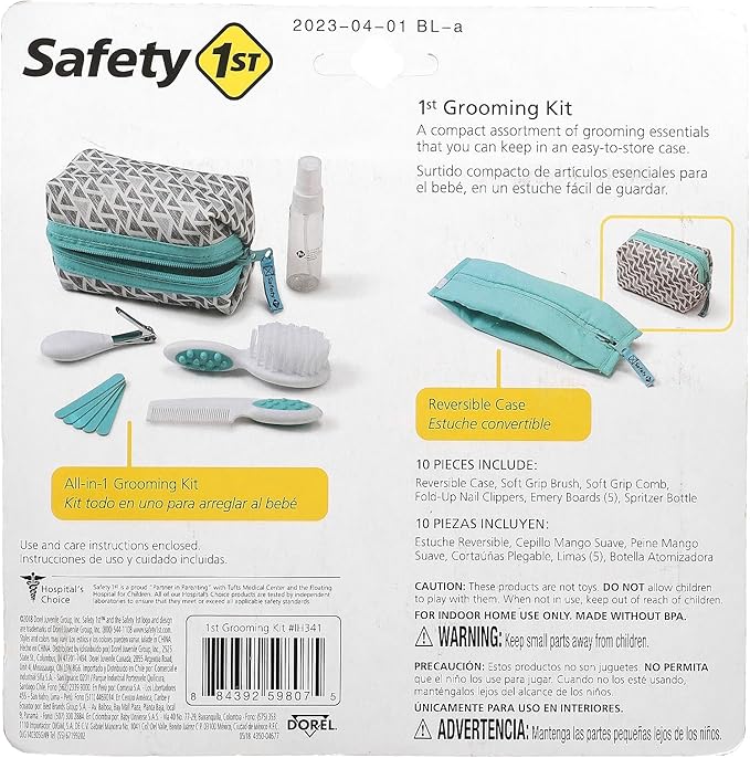 Safety 1st 1st Grooming Kit, Arctic Blue
