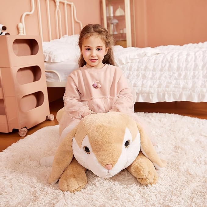 IKASA Giant Rabbit Stuffed Animal Plush Toy, 30" Large Bunny