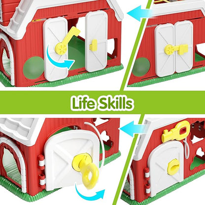 iPlay, iLearn Shape Sorter Baby Toys for 1 Year Old Boys 12 18 24 Months 1st Birthday 2 3