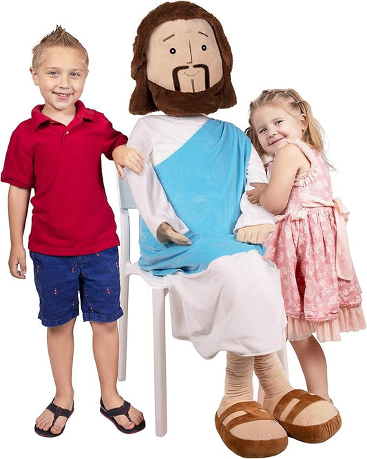 Giant 6 Foot Plush Jesus Doll; Great for Christmas, Easter