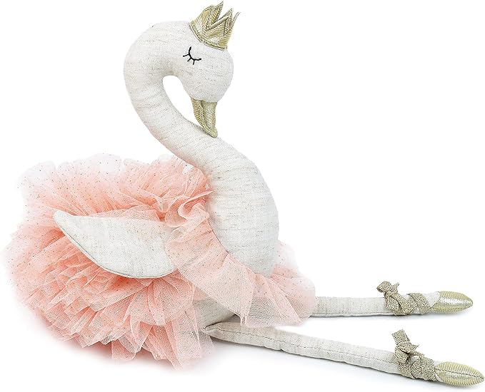 MON AMI Layla The Ballerina Doll | Swan Stuffed Animal 20 Inches