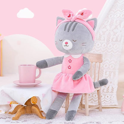 Lazada Stuffed Cat Dolls Animal Kitty Plush Toy Baby Girl 16"