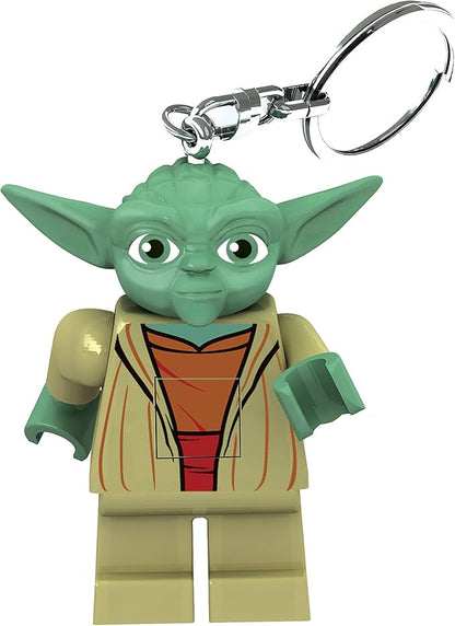 IQ Lego Star Wars Yoda LED Keychain Light - 2.25