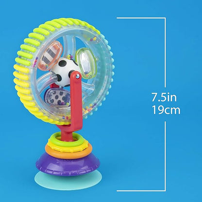 Sassy Wonder Wheel Spinning High Chair Tray Toy, Age 6+ Months
