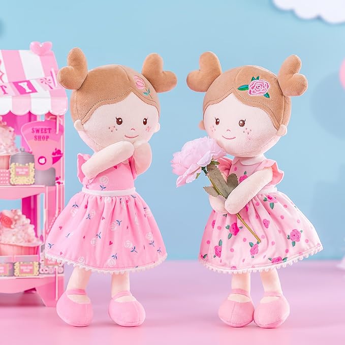 Onetoo Soft Baby Doll for Girls First Baby Doll Plush 14"（Milly Series）