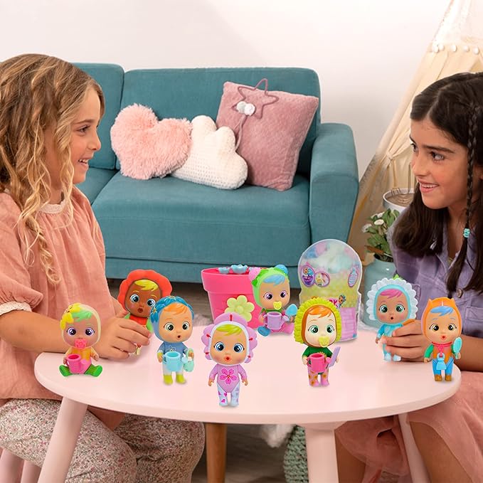 Cry Babies Magic Tears Happy Flowers | 9 Surprises to Unbox, Mystery Doll 3 and