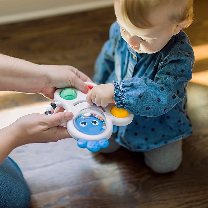 Baby Einstein Octopus 3-in-1 Bubble Pop Dimple Fidget Toy and 6 Months+