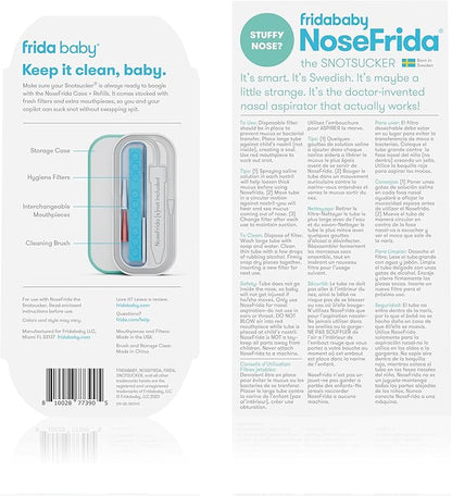 Bundle of Frida Baby Baby Nasal Aspirator NoseFrida The Snotsucker