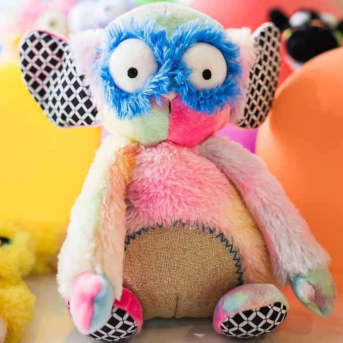 & Toddler Plush Soft Bean Bag Toy with Full Color