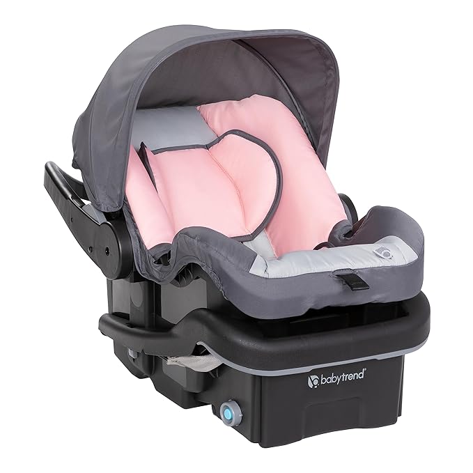 Baby Trend Passport® Switch 6-in-1 Modular Stroller Travel System with EZ-Lift™ PLUS Infant Car Seat, Dash Pink