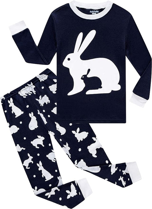 Family Feeling Little Big Boy Pajamas Sets 100% Cotton Pjs