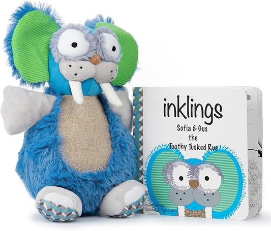 & Toddler Plush Soft Bean Bag Toy with Full Color
