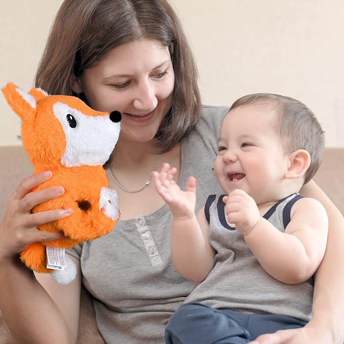 iPlay, iLearn Wrist Pals Toddler Plush Toys Slaps Bracelets 2Pcs 12" 2 3 4 5 6 7 8 Baby