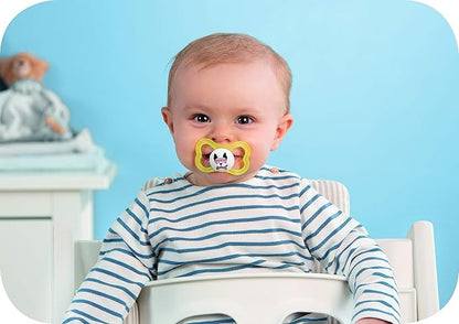 MAM Air Night & Day Baby Pacifier, For Sensitive Skin 3 Pack, 6-16 Months, Unisex,3 Count 1)