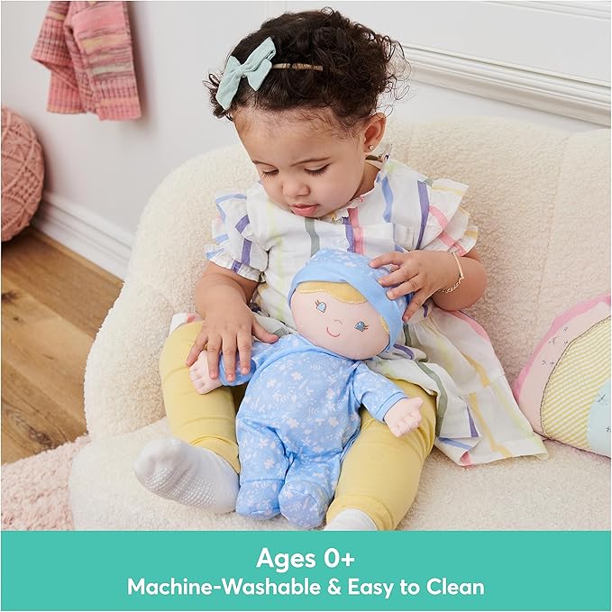 GUND Baby Sustainable Baby Doll, Plush Doll Made from Recycled Materials 12”