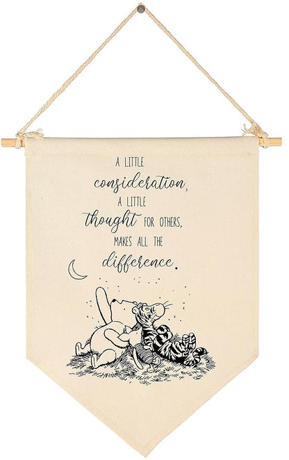Winie Nursery Flag the Pooh,Nursery Wall Decor