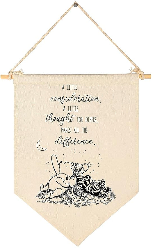 Winie Nursery Flag the Pooh,Nursery Wall Decor