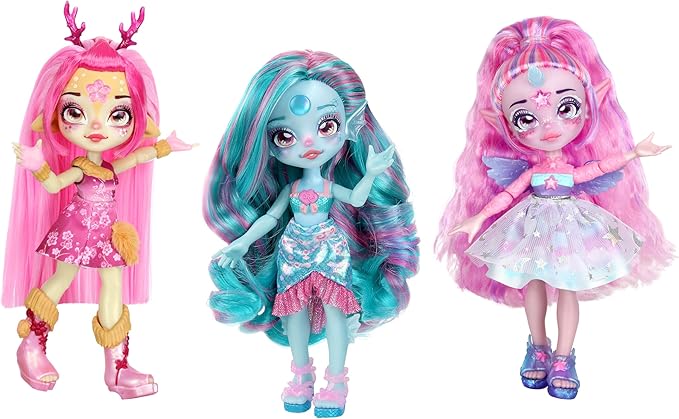 Magic Mixies Pixlings. Marena The Mermaid Pixling. Create and Mix A Magic Potion That Magically Reveals A Beautiful 6.5" Pixling Doll Inside A Potion Bottle! Gifts for Kids, Ages 5+