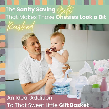 Teethers for Babies 6-12 Months - Baby Elefun 5x Pain Relief Toddler Teether. No More Ouch for Mom Anti Bite Trainer. Nurtures Grasping, Passing