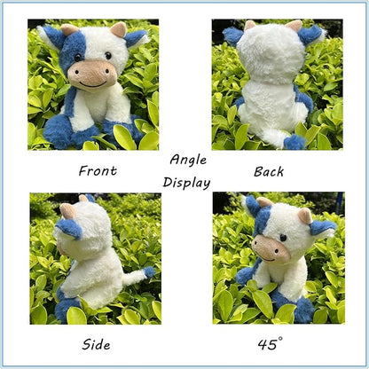 9 inches Cow Stuffed Animal Soft Plush Cute Cow Doll