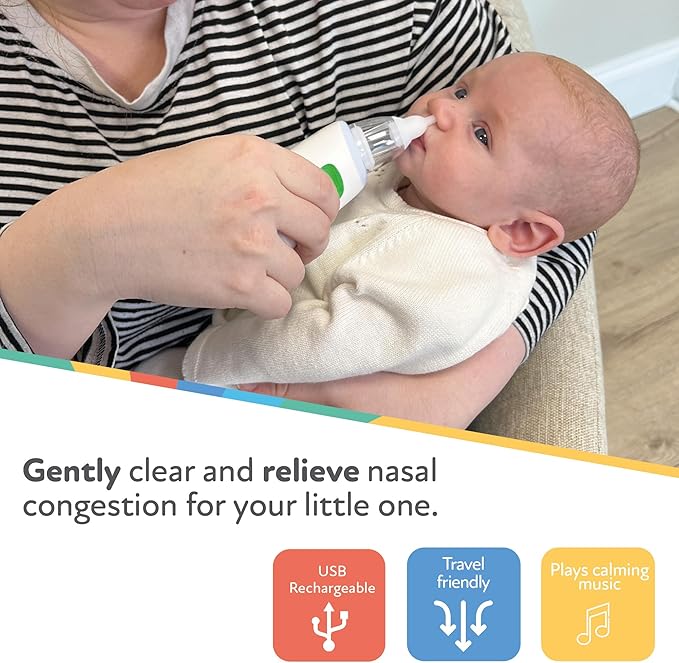 Dr. Talbot's Electric Nasal Aspirator for Babies - with Hygienic Travel Case
