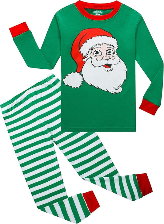 Family Feeling Little Big Boy Pajamas Sets 100% Cotton Pjs