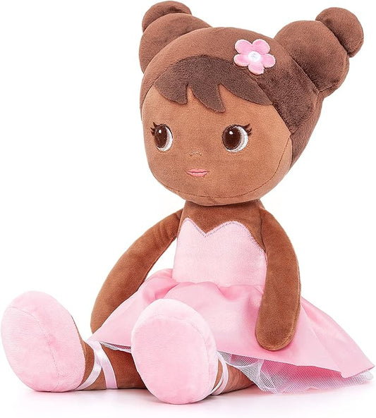 Lazada African American Baby Dolls Gifts Soft Plush Girl Toys 16"